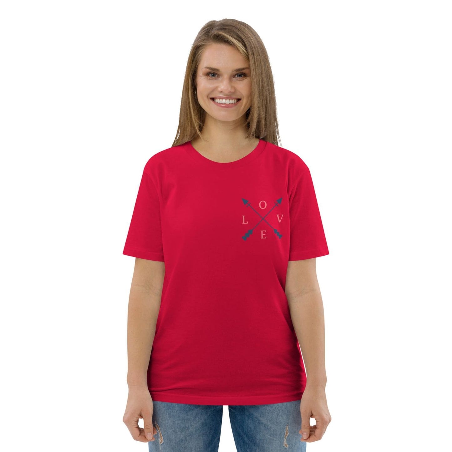 Stella Classic Damen T-Shirt Love HB3049 rot blau
