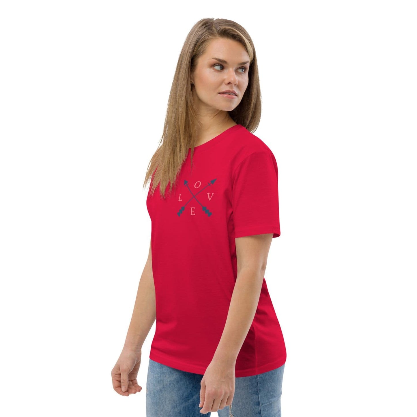 Stella Classic Damen T-Shirt Love HB3049 rot blau