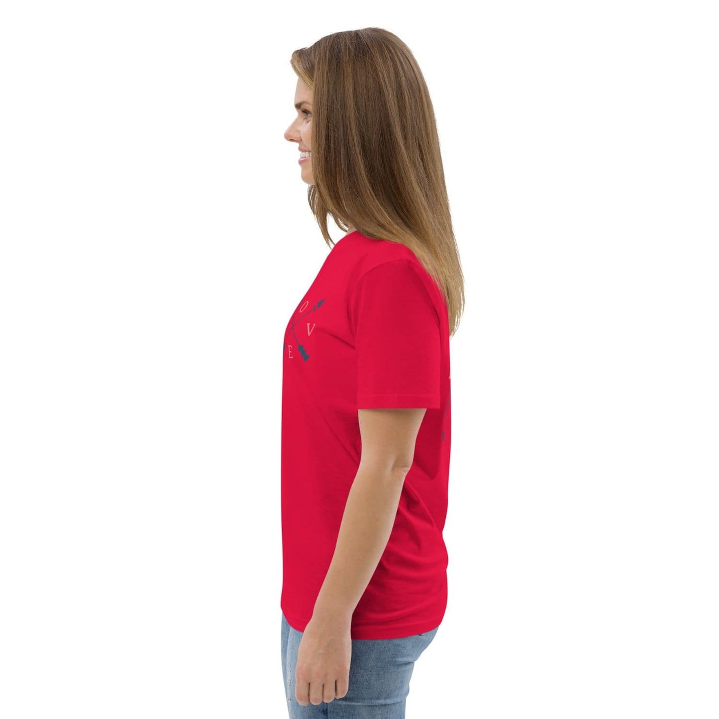 Stella Classic Damen T-Shirt Love HB3049 rot blau