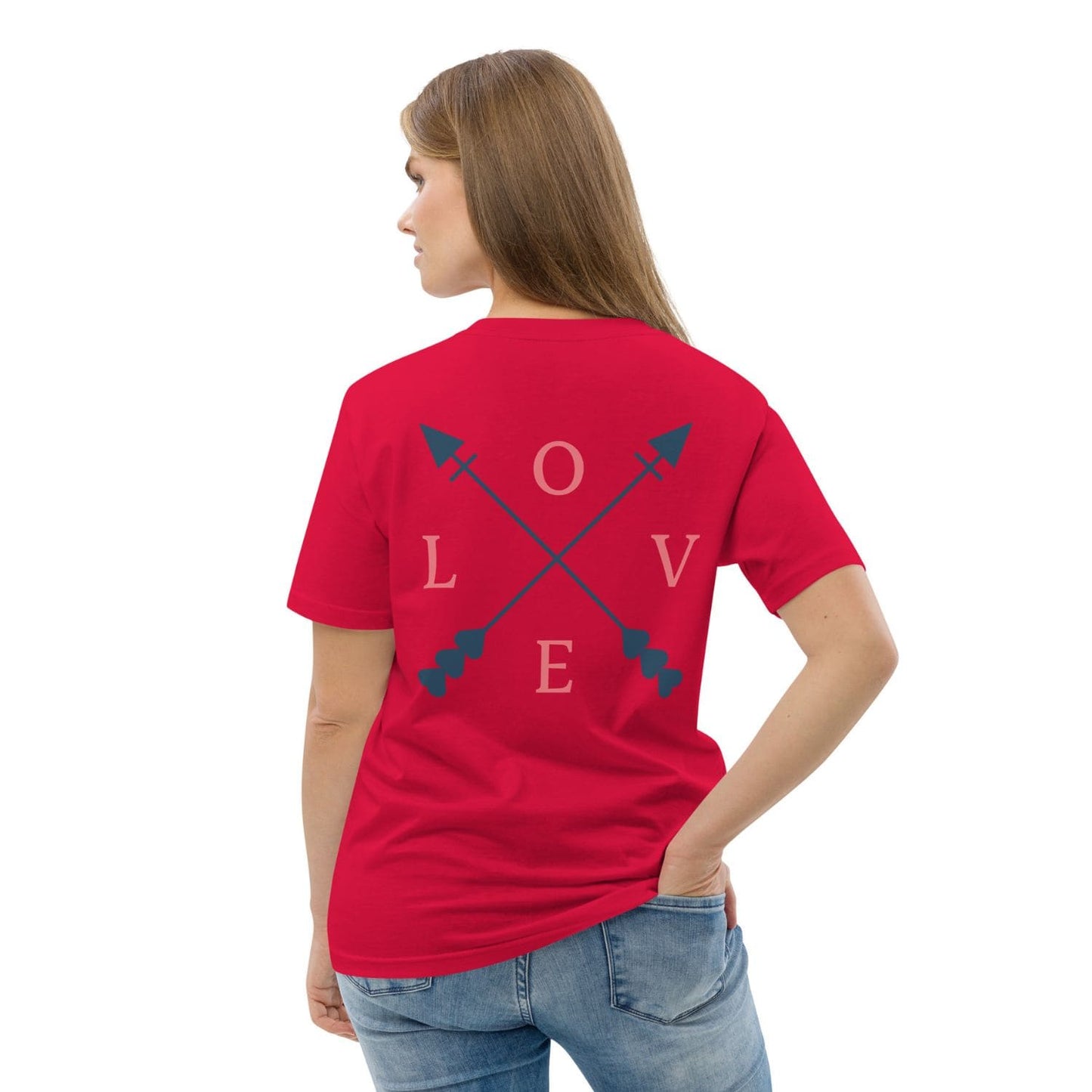 Stella Classic Damen T-Shirt Love HB3049 rot blau