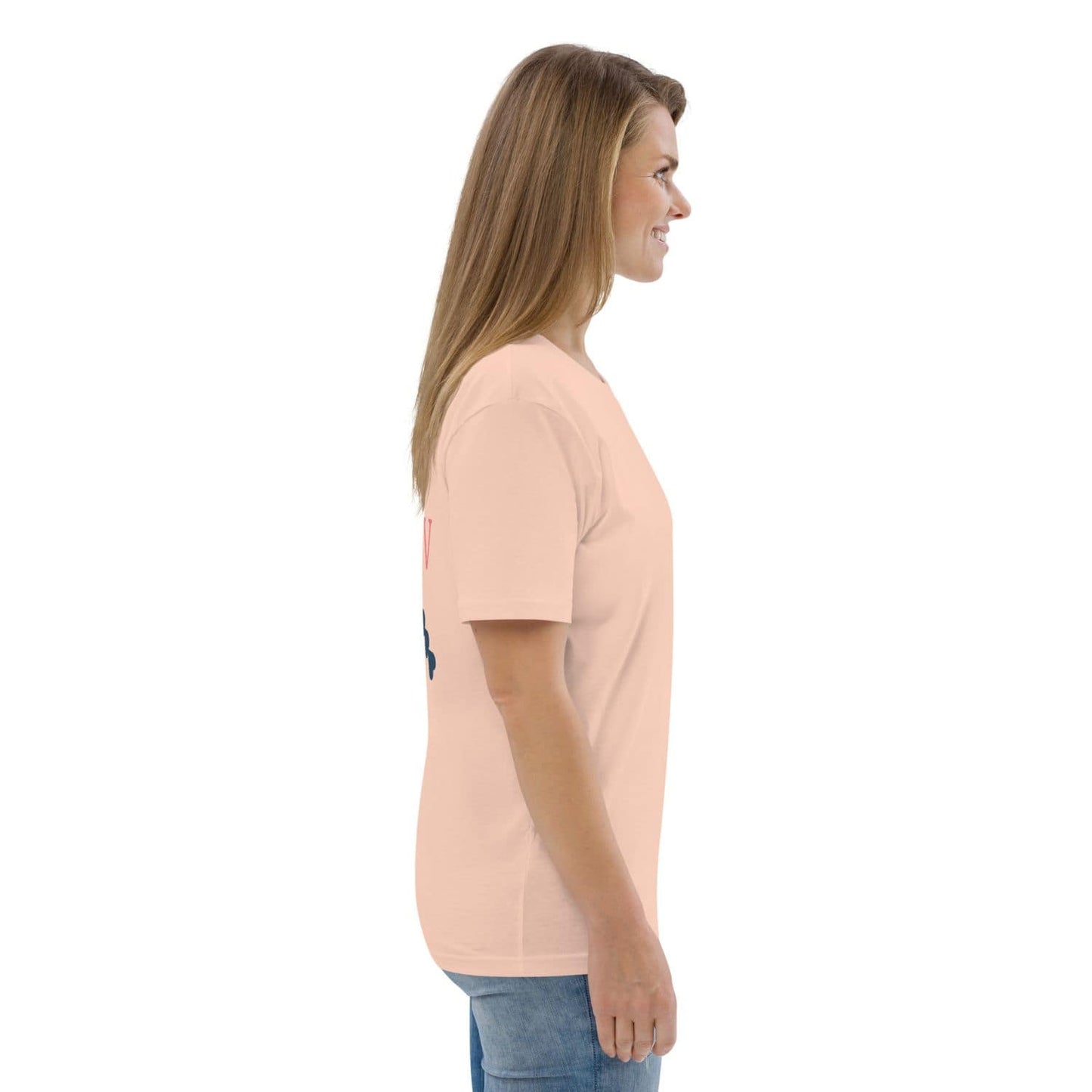 Stella Classic Damen T-Shirt Love HB3051 fraiche peche blau