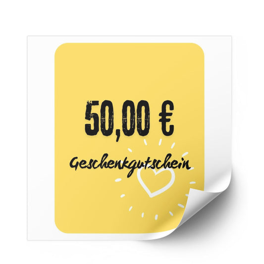 50 Euro Geschenkgutschein