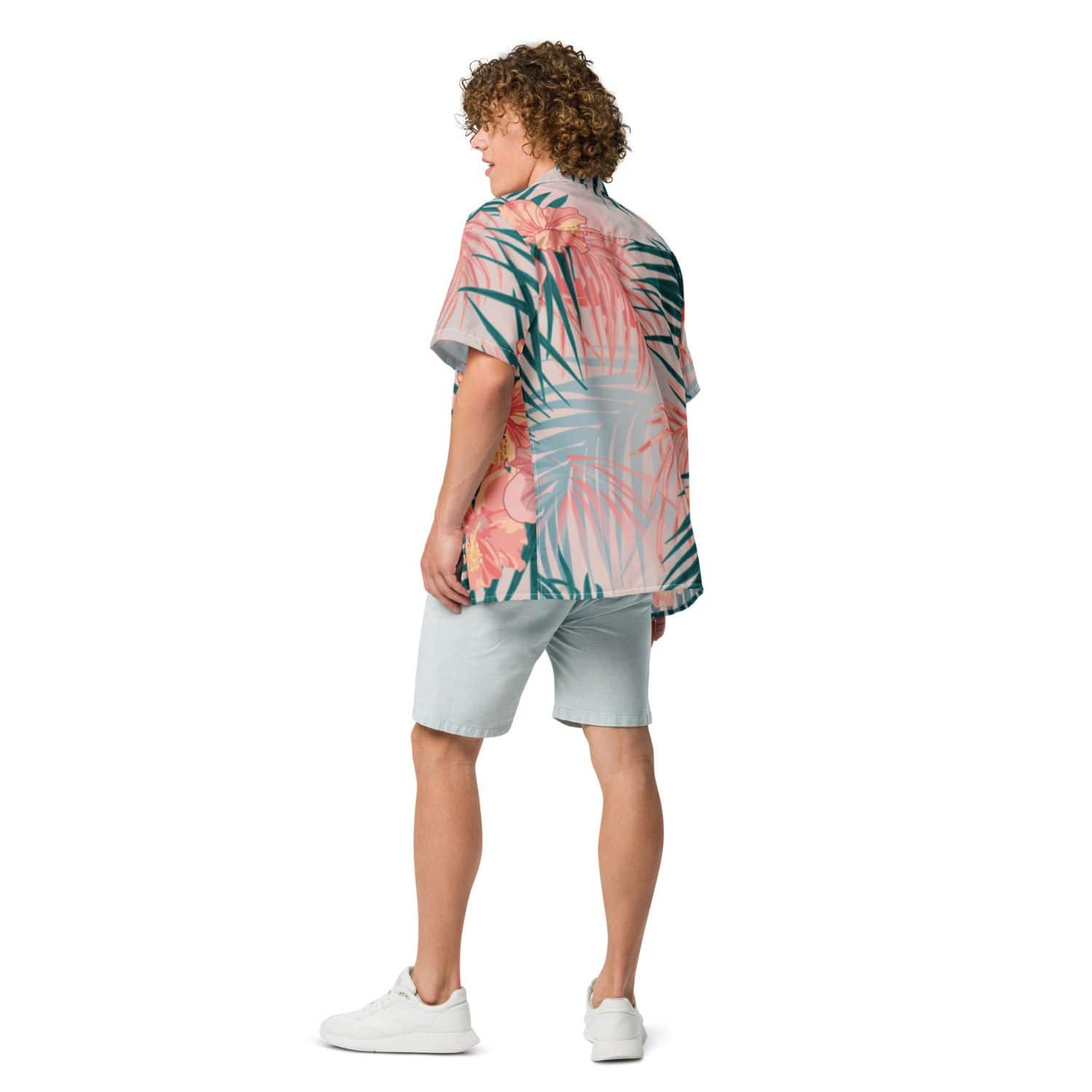 Allover Herren Oversize-Hemd HB7139 mehrfarbig