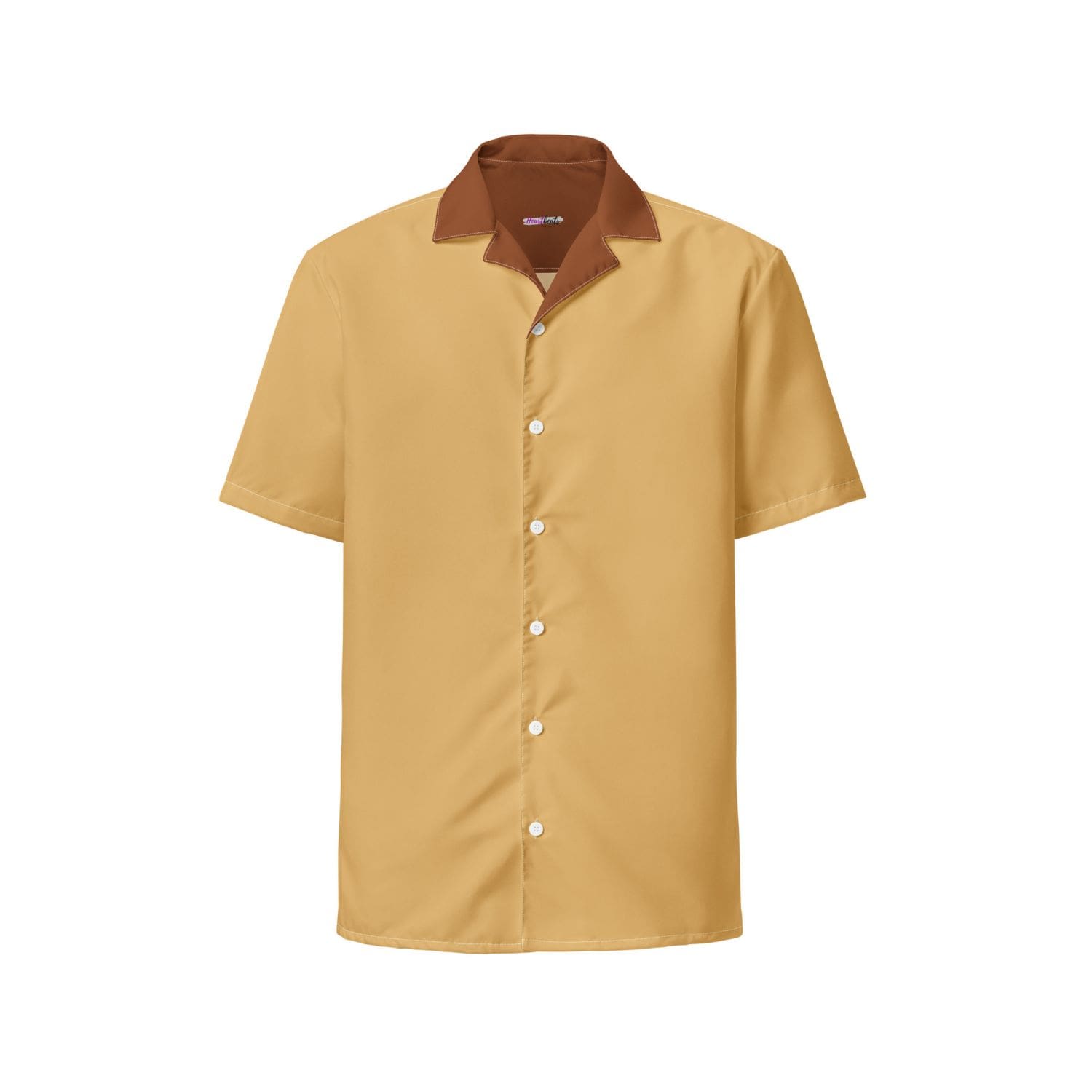 Allover Herren Oversize-Hemd HB7147 cook master fawn braun