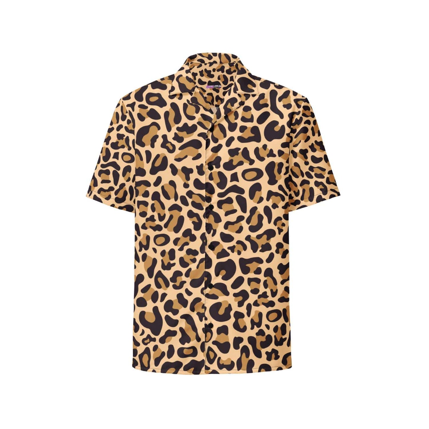 Allover Herren Oversize-Hemd PF7131 leopard