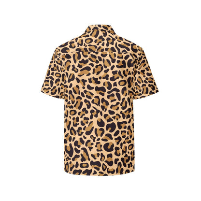 Allover Herren Oversize-Hemd PF7131 leopard