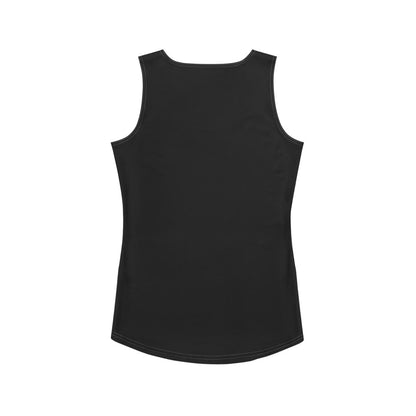 Alloverprint Damen Tank-Top PF3155 schwarz beige