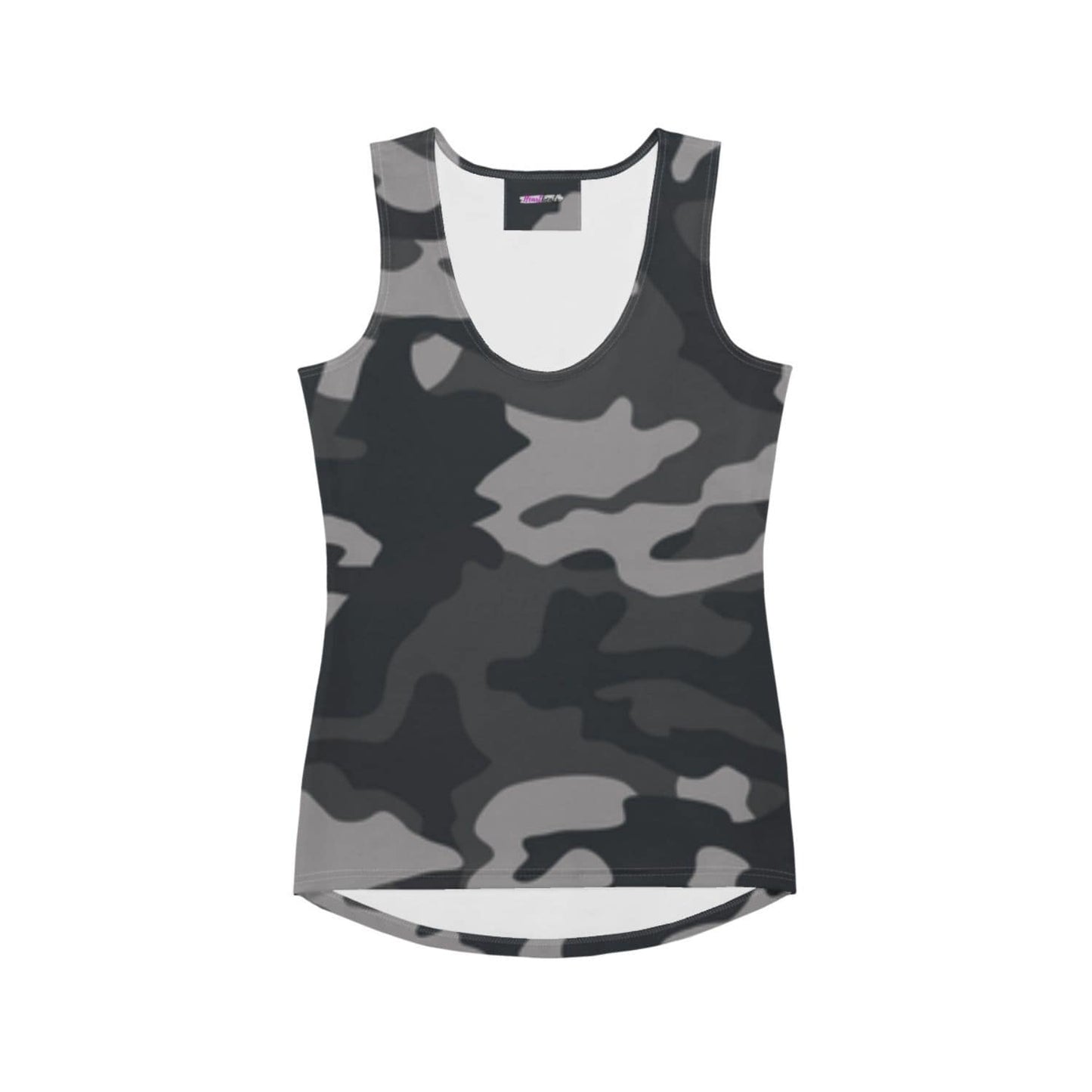 Alloverprint Damen Tank-Top PF3157 camouflage grau