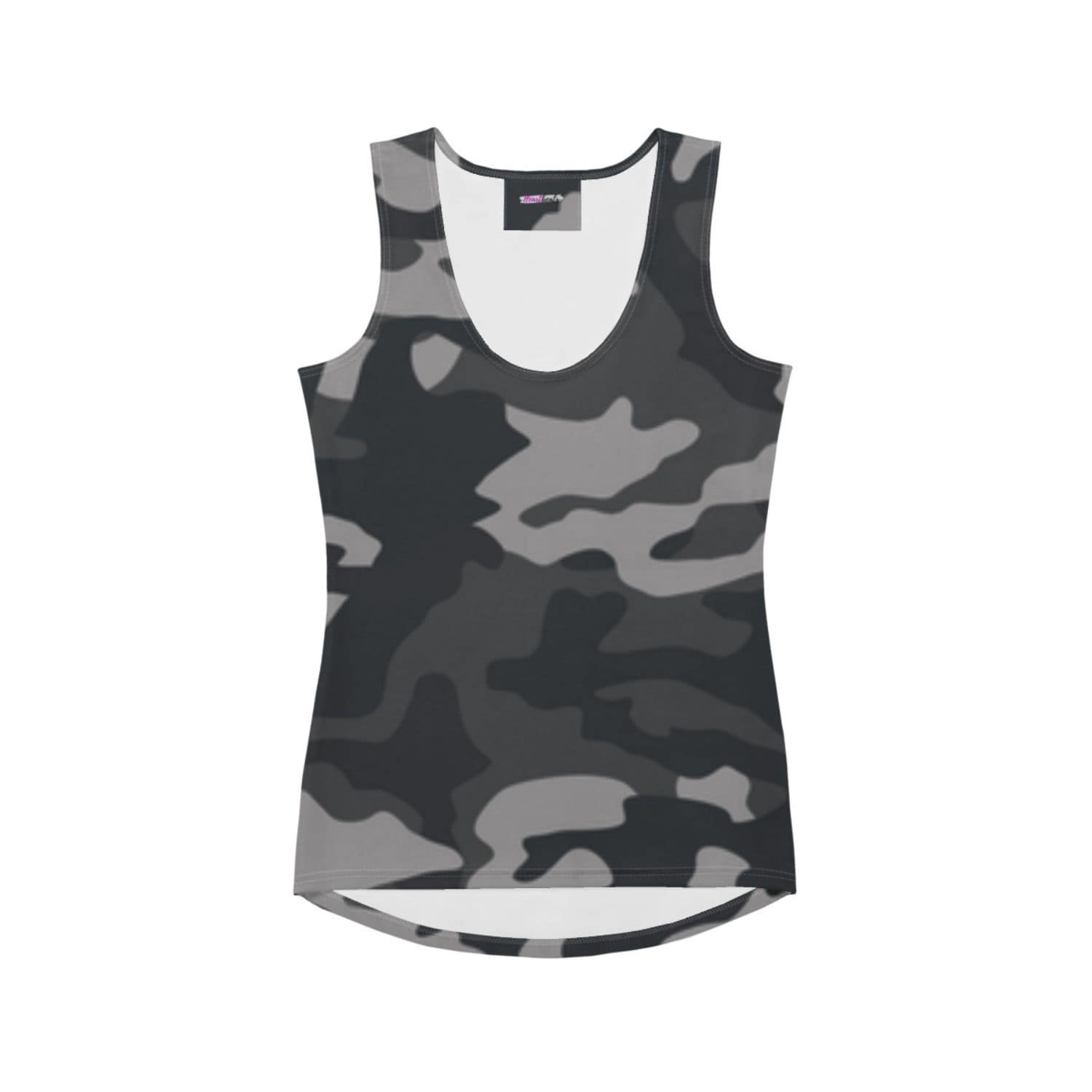 Alloverprint Damen Tank-Top PF3157 camouflage grau