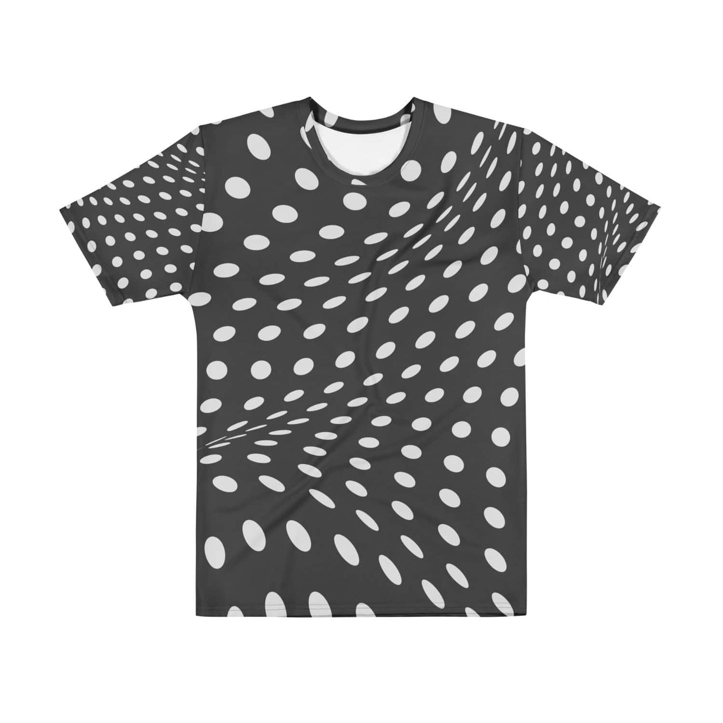 Alloverprint Herren T-Shirt HB7046 schwarz silber
