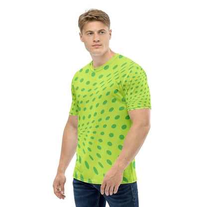 Alloverprint Herren T-Shirt HB7048 limette grün