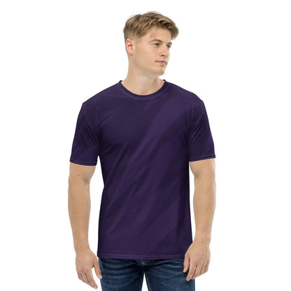 Alloverprint Herren T-Shirt HB7085 Geometric violett