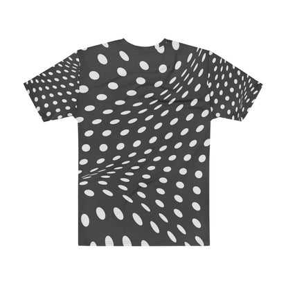 Alloverprint Herren T-Shirt PF7046 schwarz silber