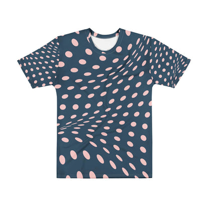 Alloverprint Herren T-Shirt PF7047 blau rosa