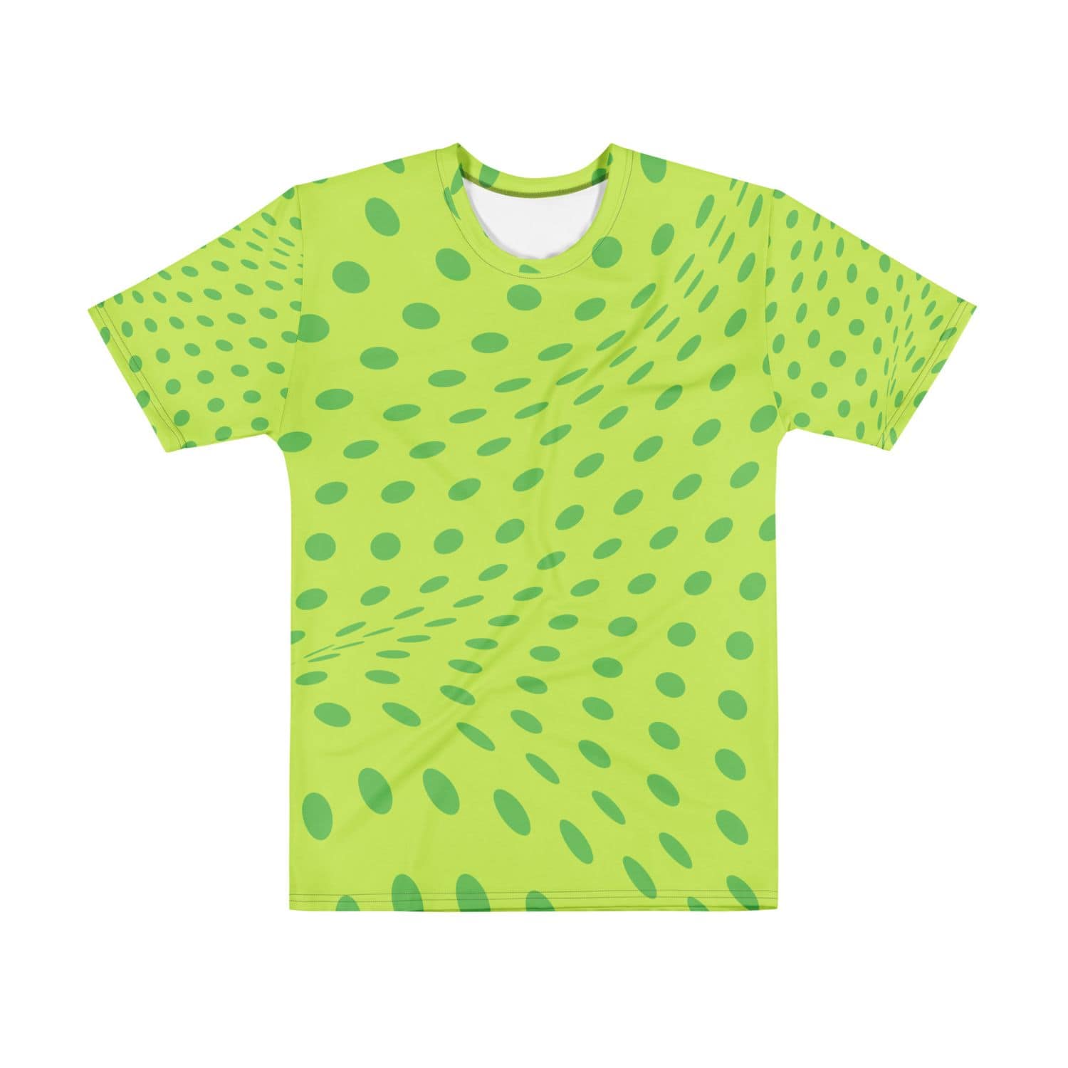 Alloverprint Herren T-Shirt PF7048 limette grün