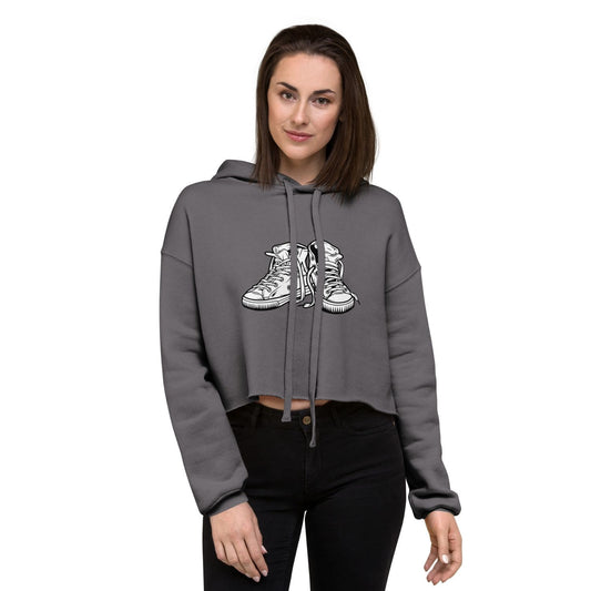 Bella Canvas Cropped Hoodie HB3059 Sneaker storm grey