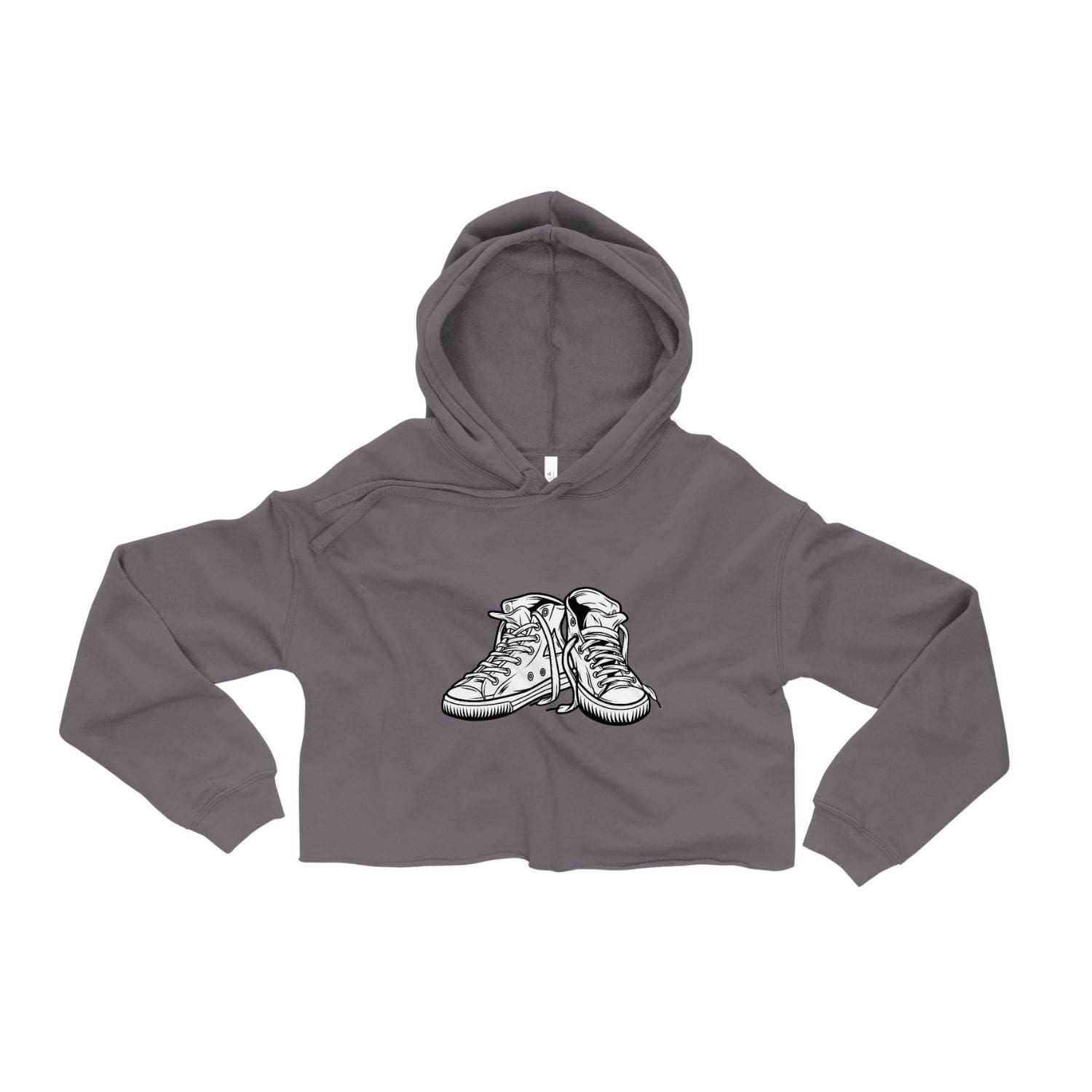 Bella Canvas Cropped Hoodie HB3059 Sneaker storm grey