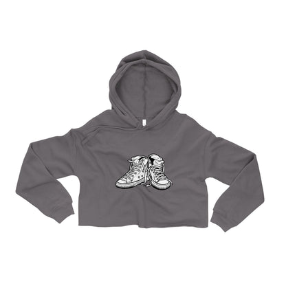 Bella Canvas Cropped Hoodie HB3059 Sneaker storm grey