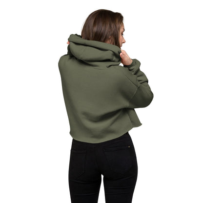 Bella Canvas Cropped Hoodie HB3060 Sneaker military green