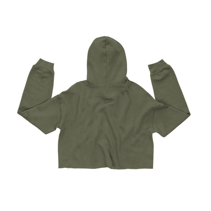 Bella Canvas Cropped Hoodie HB3060 Sneaker military green