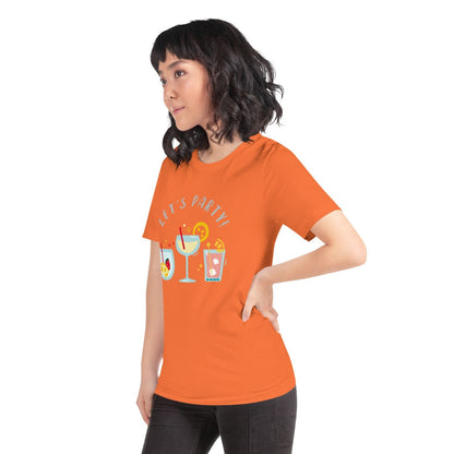 Bella Canvas Damen T-Shirt HB3072 Party orange