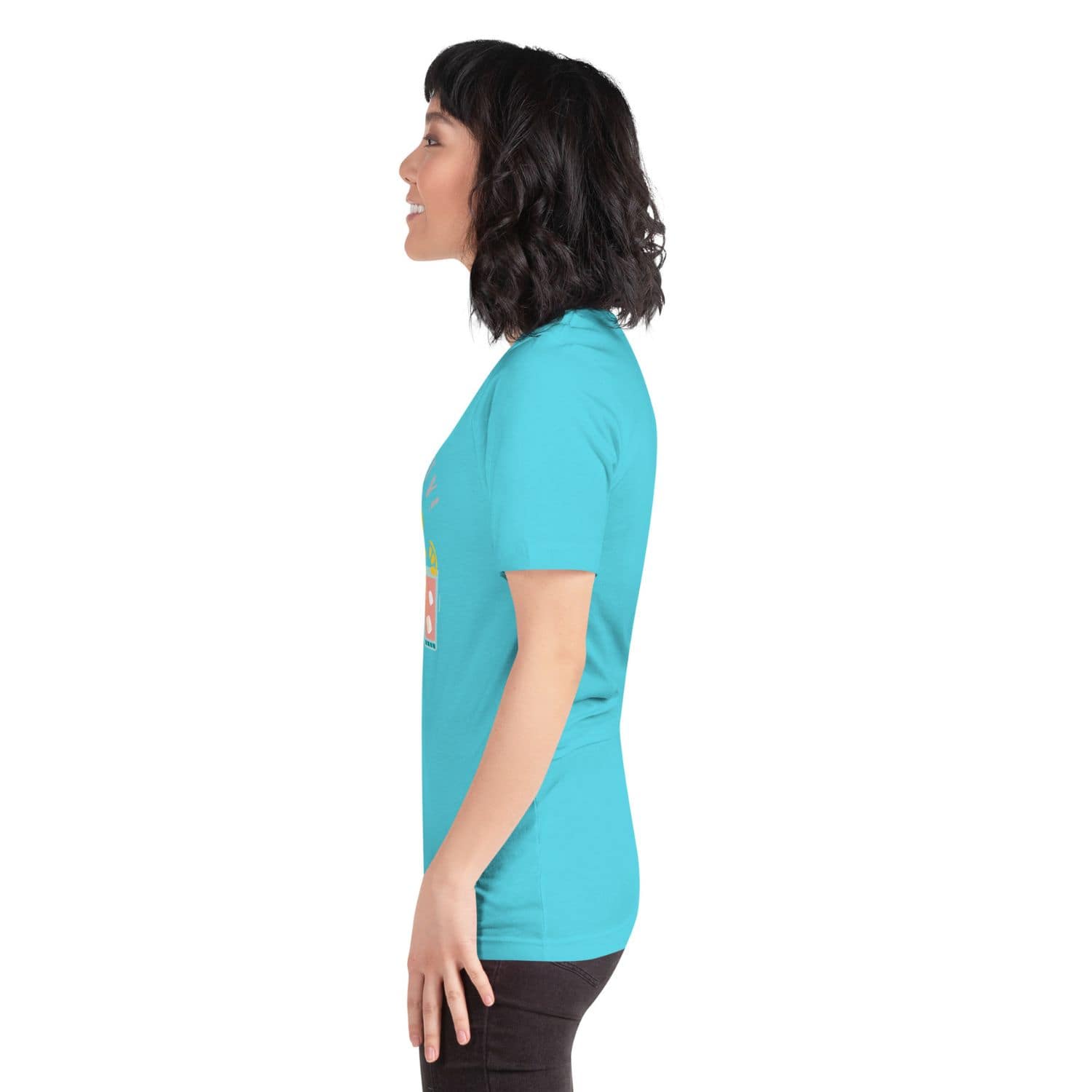 Bella Canvas Damen T-Shirt HB3074 Party türkis