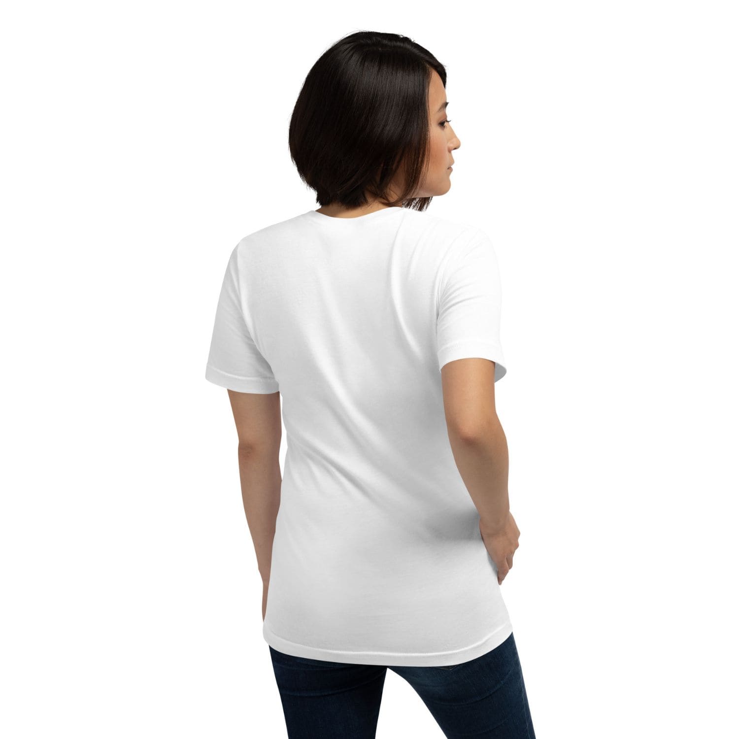 Bella Canvas Damen T-Shirt HB3076 Union Jack weiss