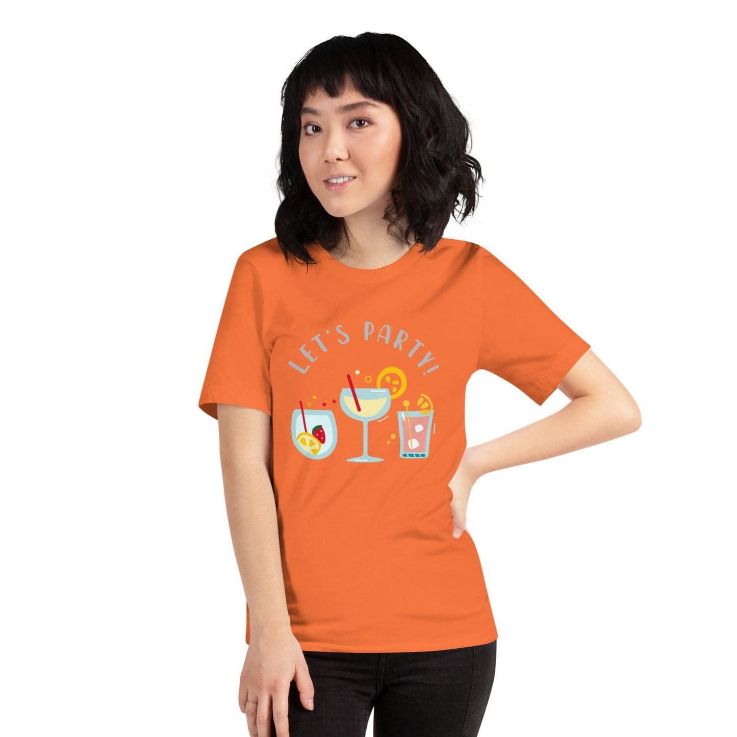 Bella + Canvas Damen T-Shirt PF3061 Party orange