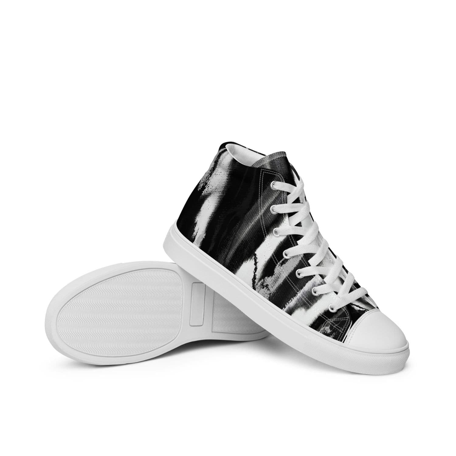 Damen High-Top Sneaker HB4024 weiss Broken Black