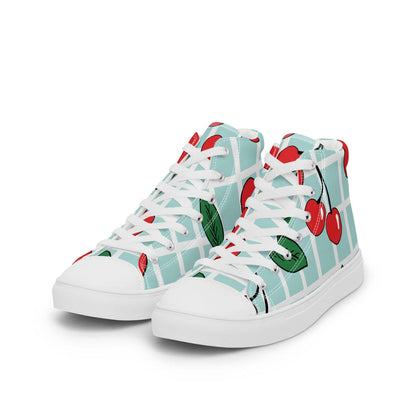 Damen High-Top Sneaker HB4033 weiss Sweet Cherries