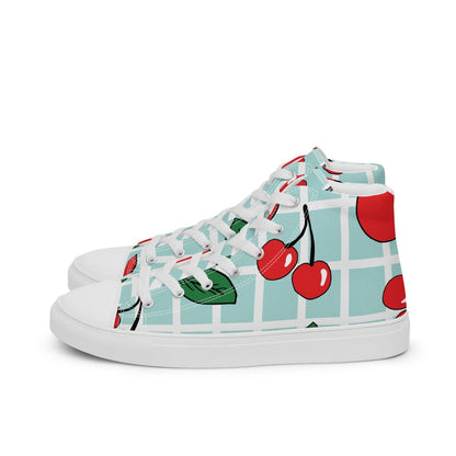 Damen High-Top Sneaker HB4033 weiss Sweet Cherries