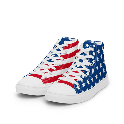 Damen High-Top Sneaker PF4023 weiss stars and stripes