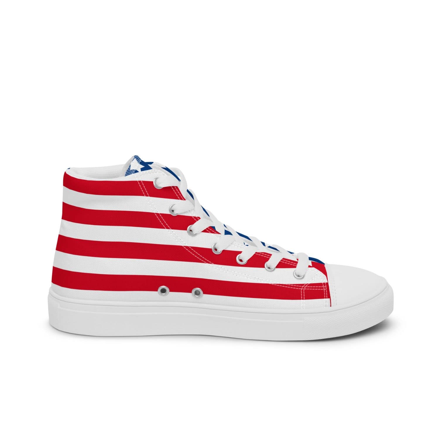 Damen High-Top Sneaker PF4023 weiss stars and stripes