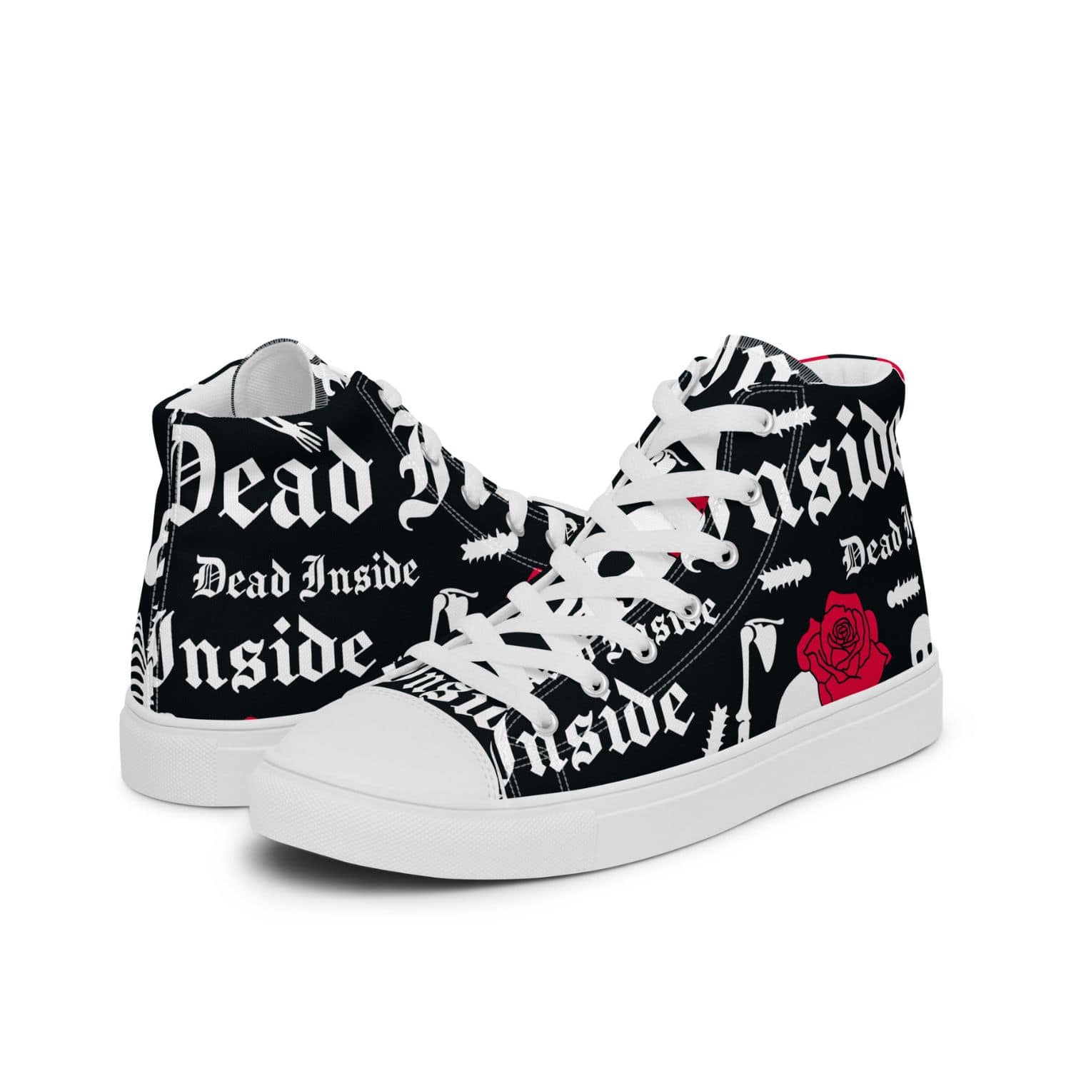 Damen High-Top Sneaker PF4031 weiss black death