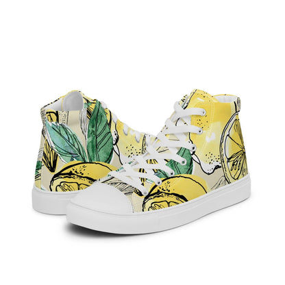 Damen High-Top Sneaker PF4034 weiss lemon on ice