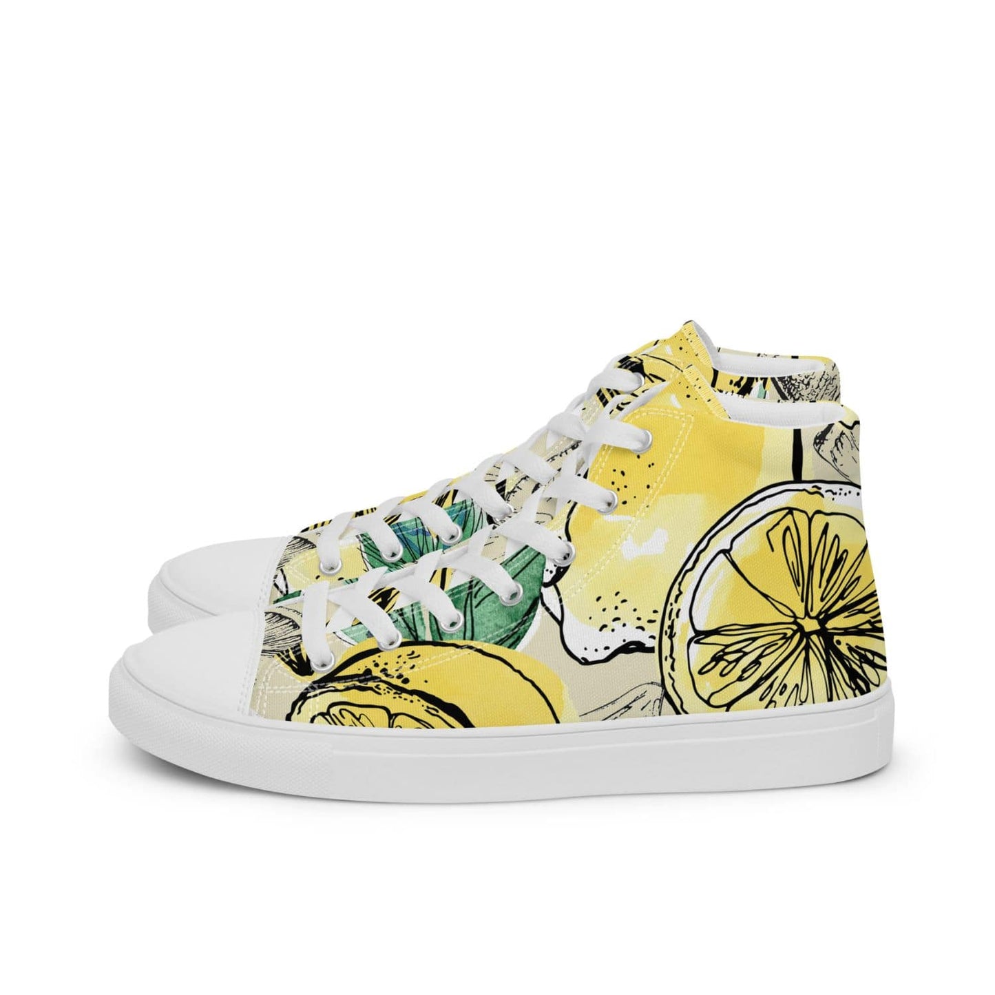 Damen High-Top Sneaker PF4034 weiss lemon on ice