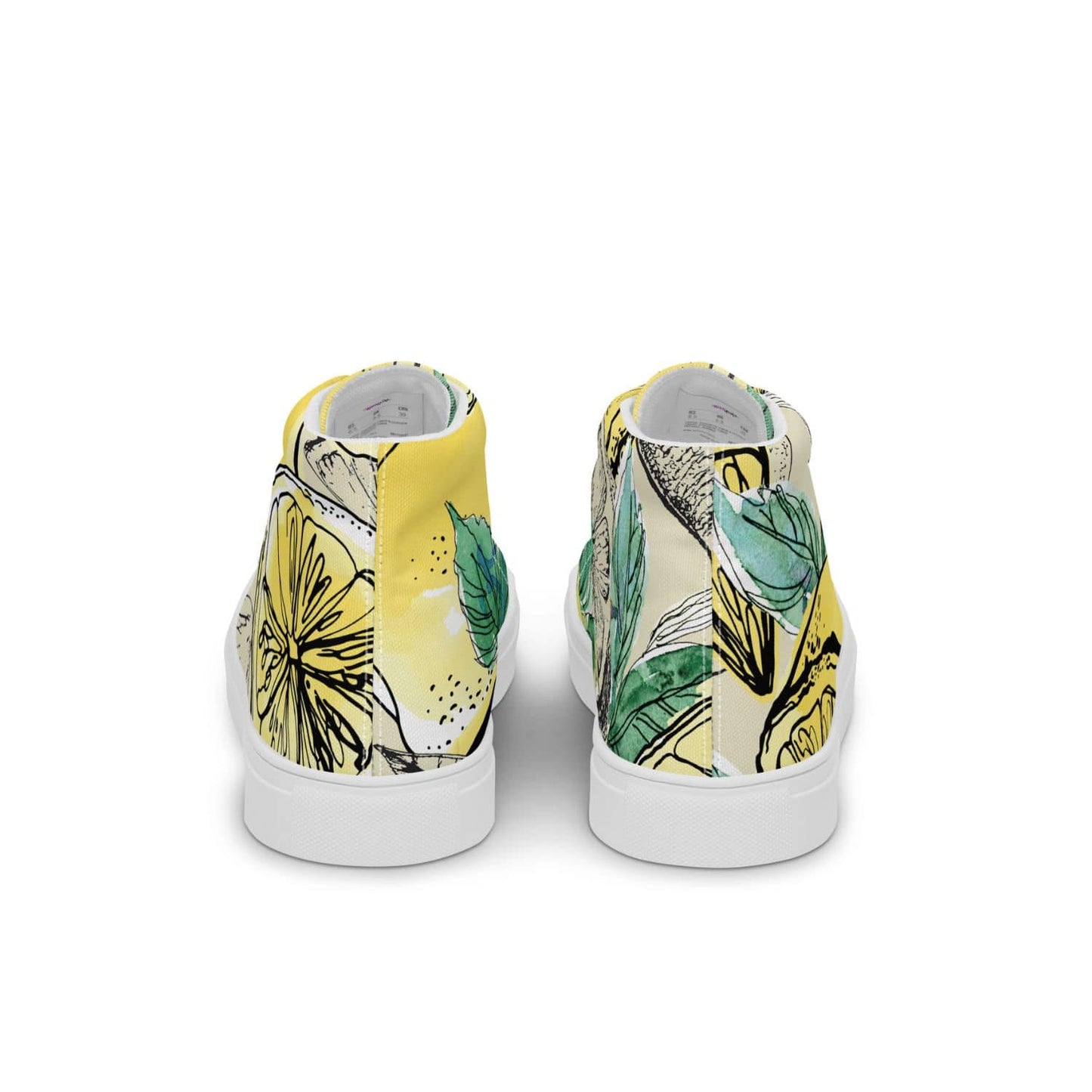 Damen High-Top Sneaker PF4034 weiss lemon on ice