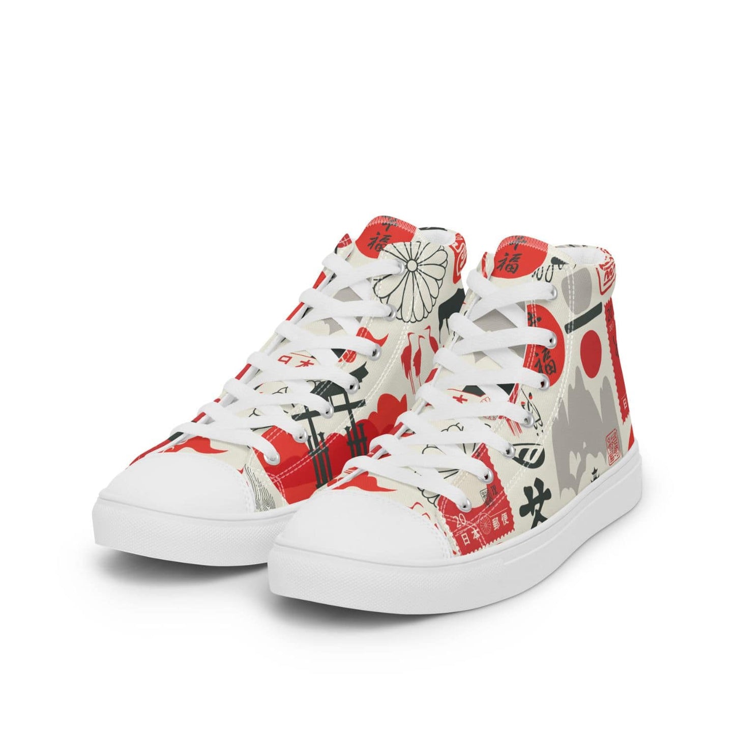 Damen High-Top Sneaker PF4036 weiss japanese style