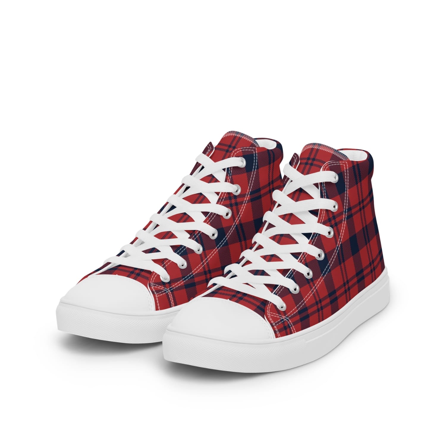 Damen High-Top Sneaker Scottish Red PF4247 weiss