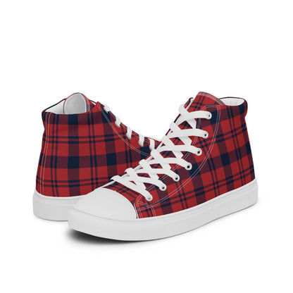 Damen High-Top Sneaker Scottish Red PF4247 weiss
