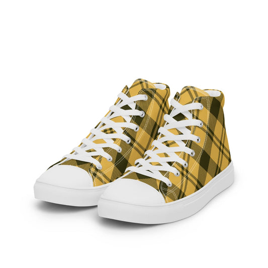 Damen High-Top Sneaker Scottish Yellow PF4249 weiss
