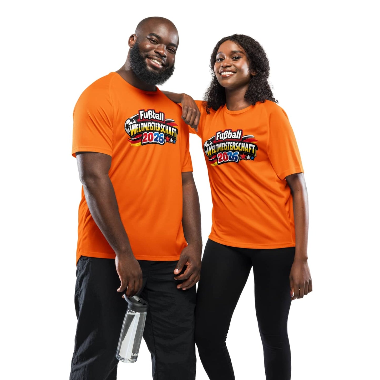 Fussball WM2026 Unisex Sport-Trikot PF5265 neonorange