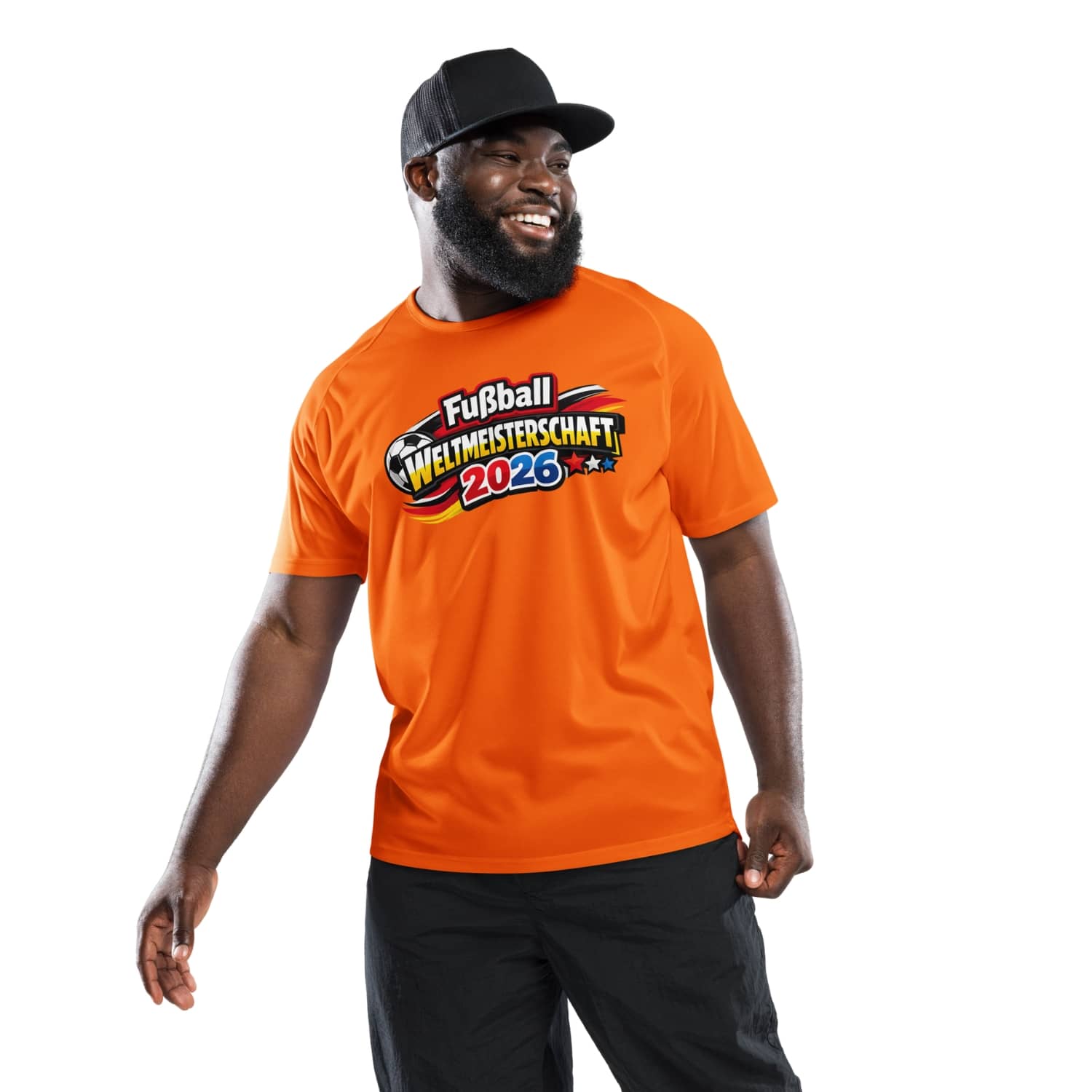 Fussball WM2026 Unisex Sport-Trikot PF5265 neonorange