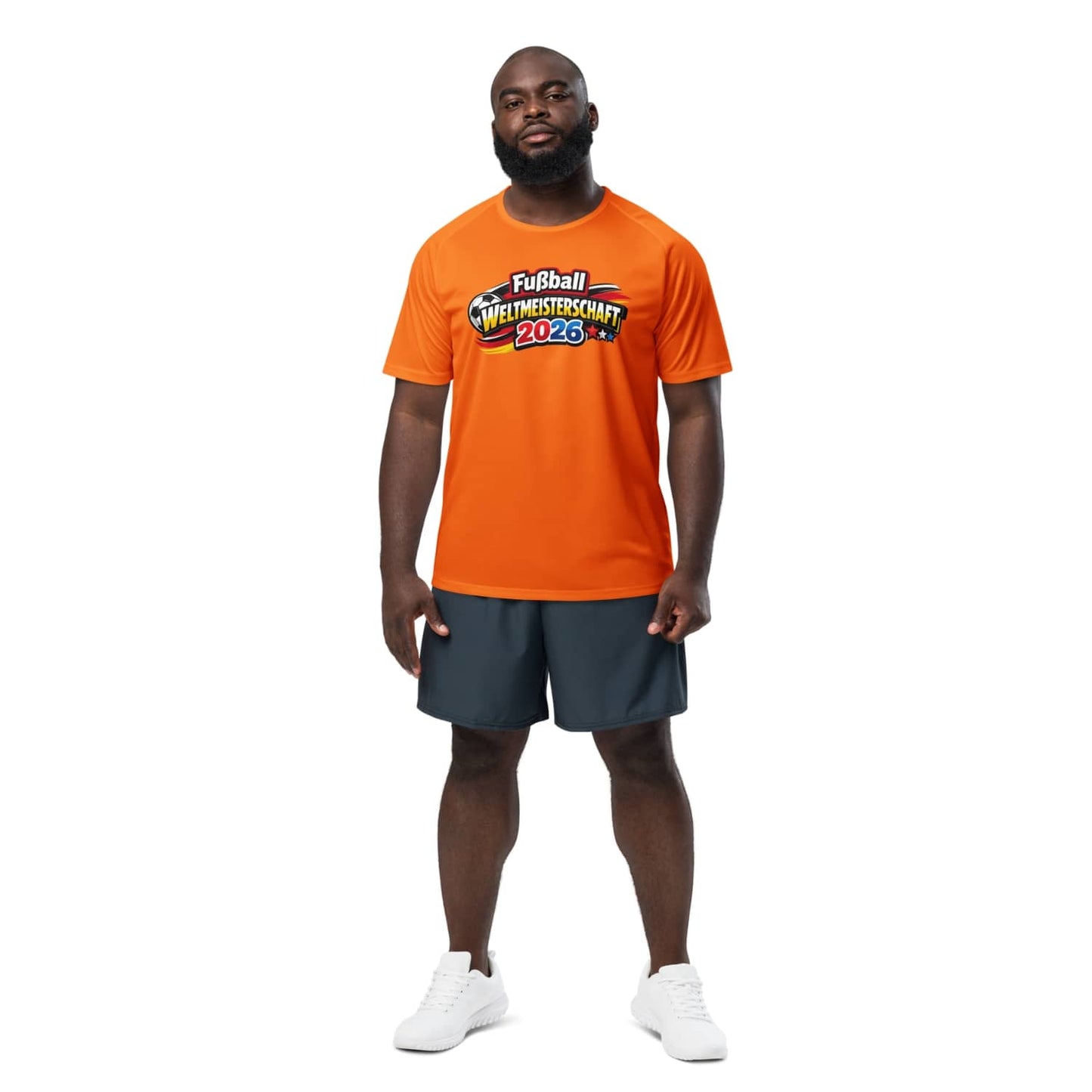 Fussball WM2026 Unisex Sport-Trikot PF5265 neonorange