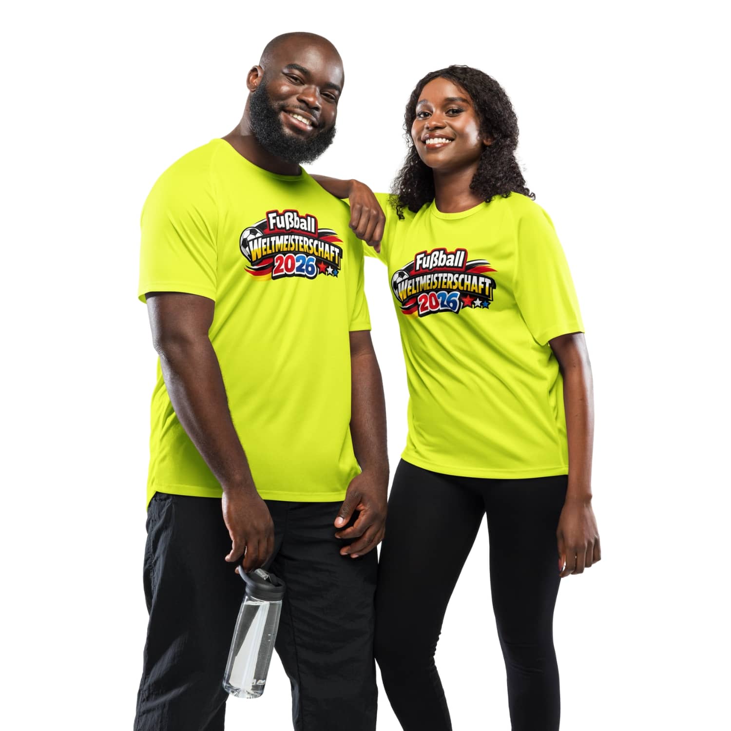 Fussball WM2026 Unisex Sport-Trikot PF5266 neongelb