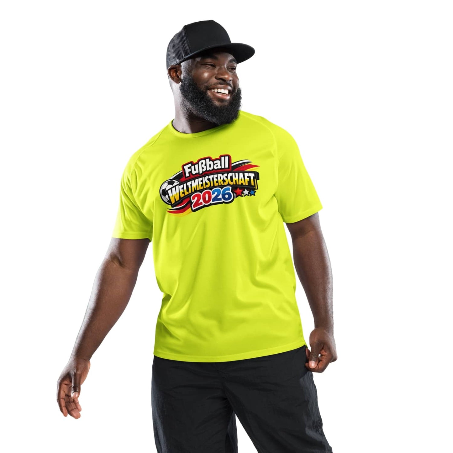 Fussball WM2026 Unisex Sport-Trikot PF5266 neongelb