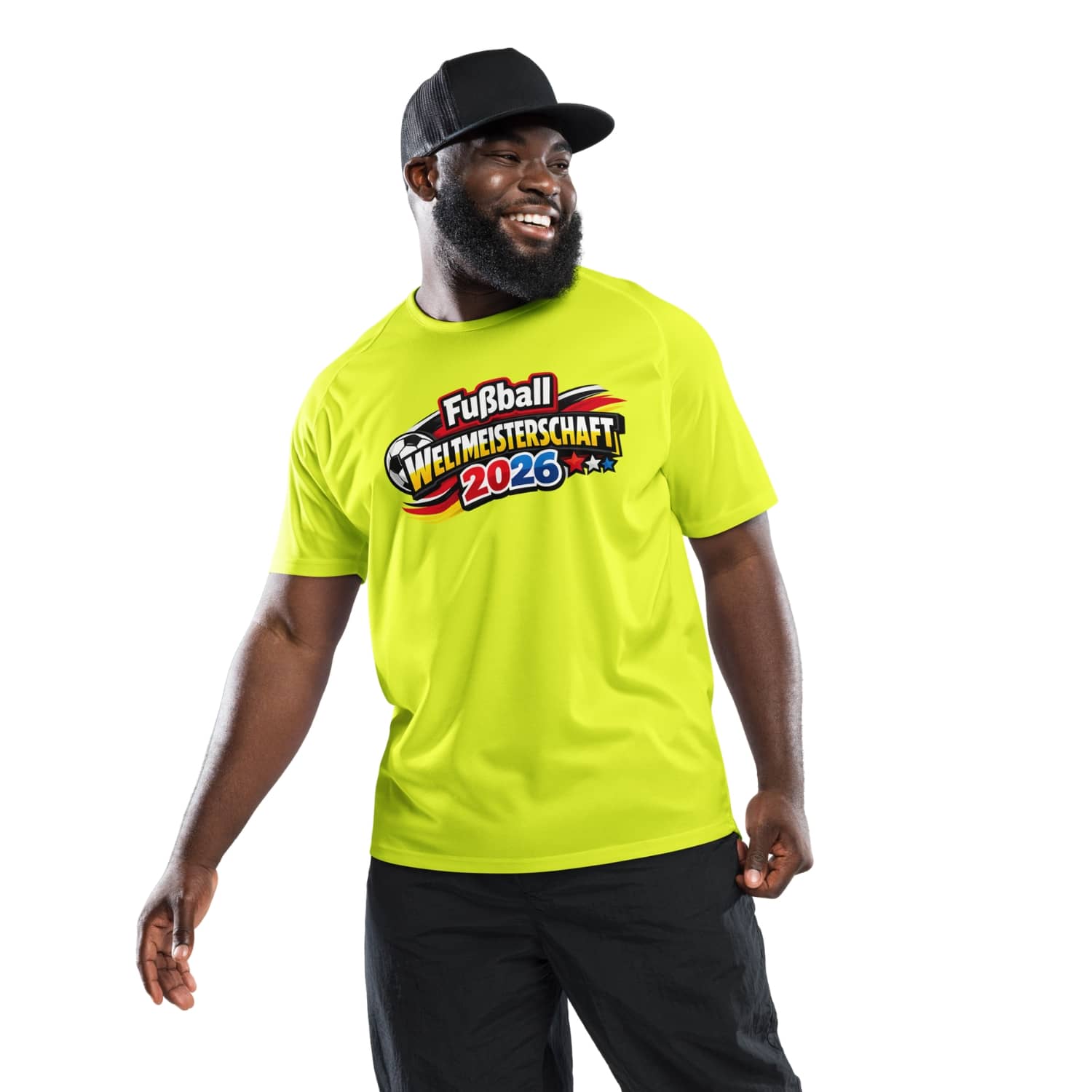 Fussball WM2026 Unisex Sport-Trikot PF5266 neongelb
