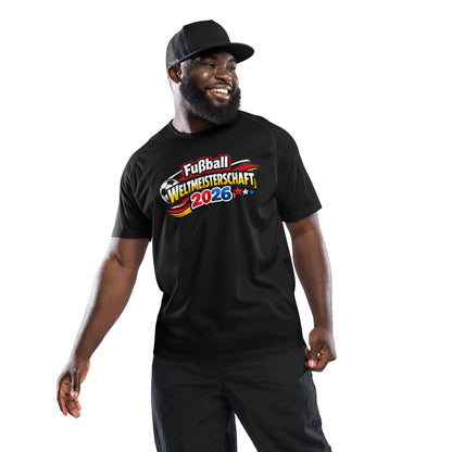 Fussball WM2026 Unisex Sport-Trikot PF5266 schwarz