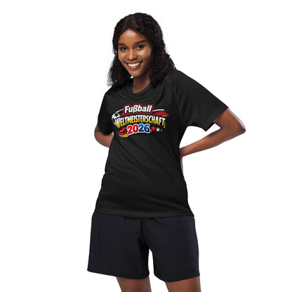 Fussball WM2026 Unisex Sport-Trikot PF5266 schwarz