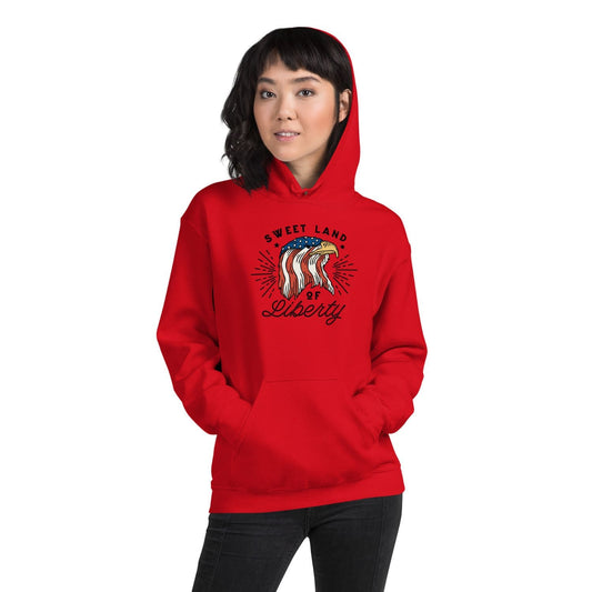 Gildan Classic Damen Hoodie HB3128 liberty rot